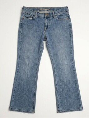 Y2K Old Navy "The Sweetheart" Flared MidRise Jeans Sz 8 Reg Womens